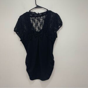 My Michelle Lacy Blouse Size XL